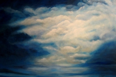 W1,  Die letzten Sonnenstrahlen, 2008, AL, 80x100, © Lore Weiler