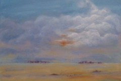 W3, Wolkenstimmung I, 2008, AL, 40x50, © Lore Weiler